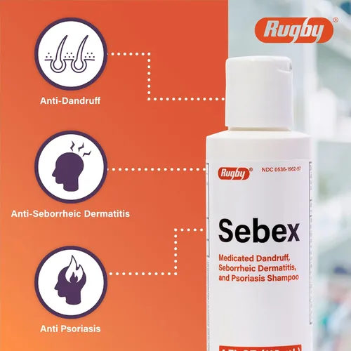 Vista 4 de SEBEX Champú RUGB 4OZ de Sebulex