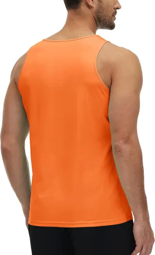 Vista 3 de TACVASEN Camisetas sin mangas para hombre, con UPF 50+, de secado rápido, ligeras, para correr, FPS