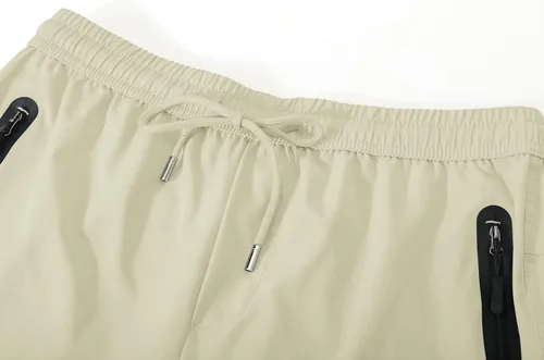 Vista 4 de TBMPOY - Pantalones deportivos ligeros para hombre, transpirables, para acampar, pesca, correr, senderismo y hacer deportes