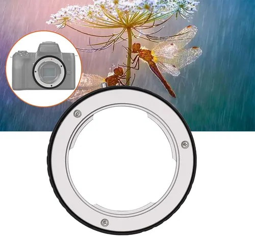 Vista 5 de MD-EOS Anillo adaptador de lente para Minolta MD Mount Lens para Canon EOS EF/EF-S Mount Cámara Metal Adaptador de doble propósito Anillo de enfoque