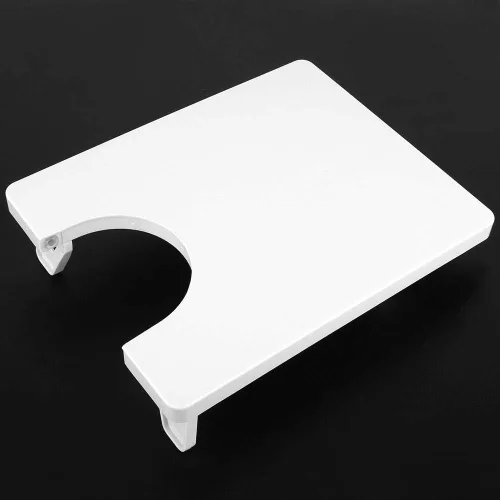 Vista 7 de Maxmartt Mini máquina de coser de plástico extensión mesa tablero 10.1 x 8.2 pulgadas hogar DIY artesanía accesorios