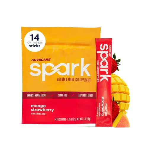 Vista 17 de AdvoCare Spark - Mezcla de bebida energética - Suplemento de vitaminas y aminoácidos - Apoya la energía y la concentración* - Apoyo inmunológico
