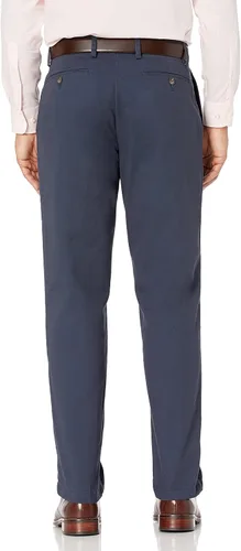 Vista 2 de Tienda Essentials Men's Classic-Fit Wrinkle-Resistant Flat-Front Chino Pant (Available in Big & Tall)