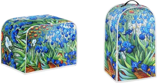 Vista 34 de Cubiertas para tostadoras de murciélagos de 2 rebanadas, protectores decorativos a prueba de polvo, cubiertas de tostadora, resistentes a