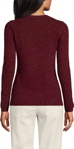 Vista 2 de Lands' End Suéter de cachemira para mujer