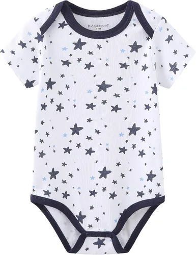 Vista 98 de Conjunto de canastilla para bebé, 9 piezas, conjunto de mamelucos y pantalones, conjunto de regalo unisex para bebé