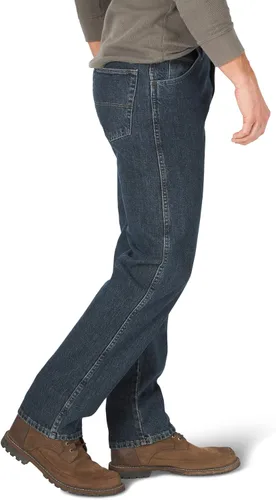 Vista 3 de Wrangler Authentics - Jeans clásicos de 5bolsillos y corte relajado y flexible para hombre