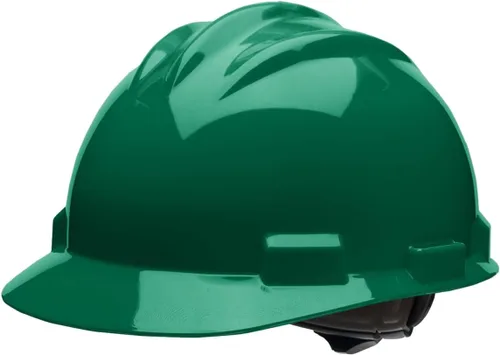 Vista 2 de Bullard 3-Rib S61 - Casco de seguridad estilo gorra con suspensión de trinquete de 4 puntos y almohadilla de algodón para cejas
