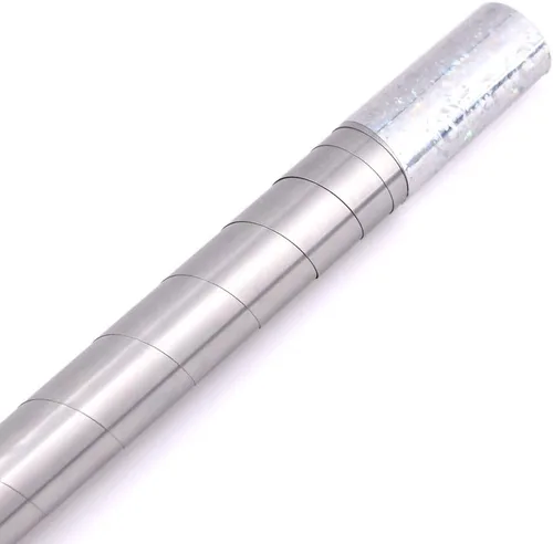 Vista 5 de Bastones de metal para magos profesionales para espectáculo de magia de cerca, accesorios mágicos de Doowops , 43" Plata