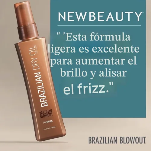 Vista 2 de Brazilian Blowout Aceite seco brasileño 3.4 fl oz