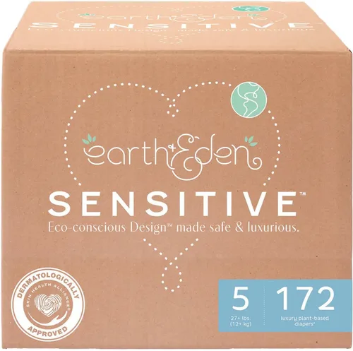 Vista 9 de Earth & Eden Sensitive Pañales ecológicos e hipoalergénicos Talla 1 176