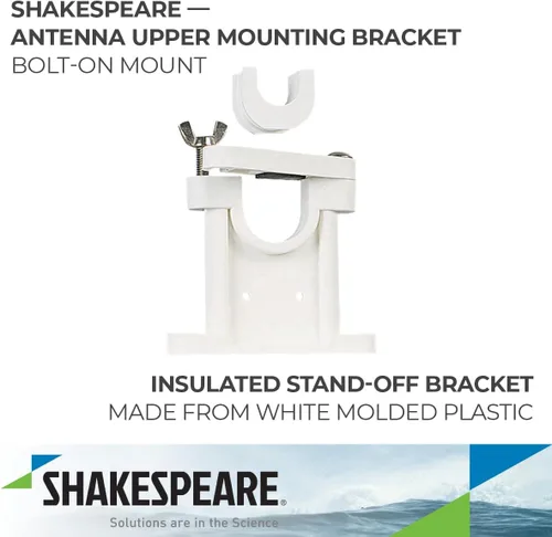 Vista 2 de Shakespeare Soporte superior marino de plástico blanco 408-R
