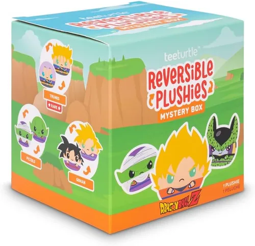 Vista 15 de TeeTurtle Godzilla - Caja ciega reversible de peluche de 3 pulgadas, lindo animal de peluche suave Kawaii
