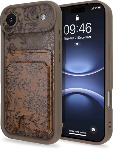 Vista 49 de MZELQ Compatible con iPhone 11 Funda TPU Soporte para Tarjetas Cubierta de Billetera, Protección de Cámara + Protector de Pantalla Funda Suave