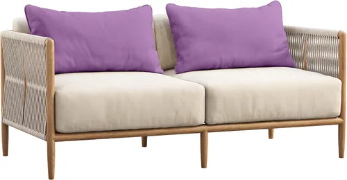 Vista 37 de Funda de almohada lumbar de tela de poliéster para interiores y exteriores, impermeable, rectangular, para todo tipo de clima, para muebles