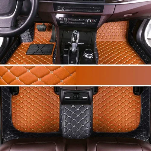 Vista 27 de Alfombrillas automotrices personalizadas para 99.99 % de los sedán, SUV, automóvil deportivo, hombres y mujeres, protección completa, almohadillas