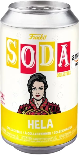 Vista 2 de Funko Vinyl Soda: Marvel - What If?, Hela - 1/6 probabilidades de variante de persecución rara - (los estilos pueden variar) - Marvel What if