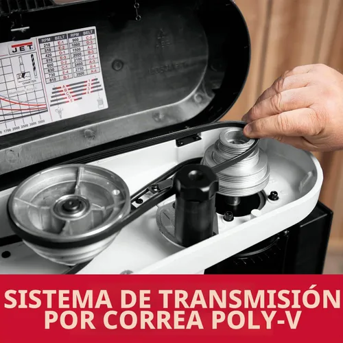 Vista 2 de Jet - 716000 JDP-27 perforadora de banco 3/4 hp