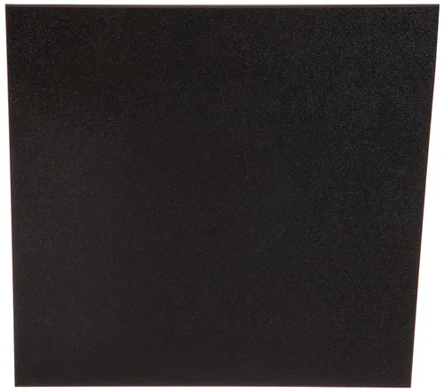 Vista 3 de Hoja de ABS - 0.118 pulgadas de grosor, color negro, 12 x 12 pulgadas nominal, paquete de 8
