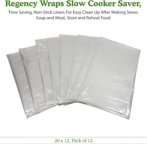 Vista 6 de Regency Wraps Ahorro de olla de cocción lenta, revestimientos