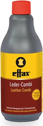 Vista 2 de Effax Botella combinada de cuero unisex, marrón, 16.9 fl oz