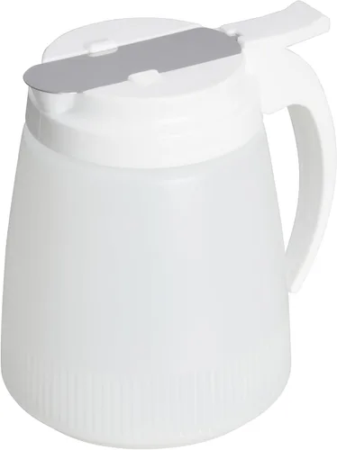 Vista 2 de Winco PSUD-48, mediano, blanco, transparente, 48 onzas, 1 unidad (paquete de 1)