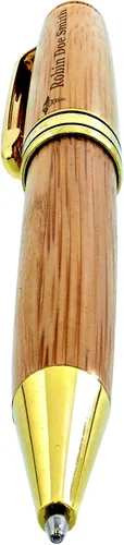 Vista 4 de Regalos personalizados para enfermeras, set personalizado de pluma de enfermera, regalo de madera de bambú grabado, 2 cajas de pluma