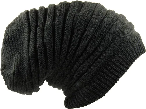 Vista 16 de RW Rasta larga Slinky Beanie Sombreros