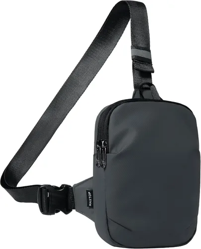 Vista 24 de Cangurera pequeña Aprocot Cross Body Bag Fashion Shoulder para mujer Albaricoque