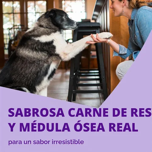 Vista 4 de Wellness CORE Healthy Joints Golosinas suaves para perros, naturales, sin granos, receta de carne, bolsa de 9 onzas