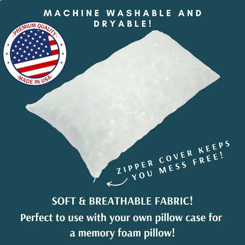 Vista 4 de Sleep Touch - Espuma viscoelástica triturada (5 libras), fabricada en Estados Unidos, repuesto de 5 libras, relleno de puf, relleno para sofá
