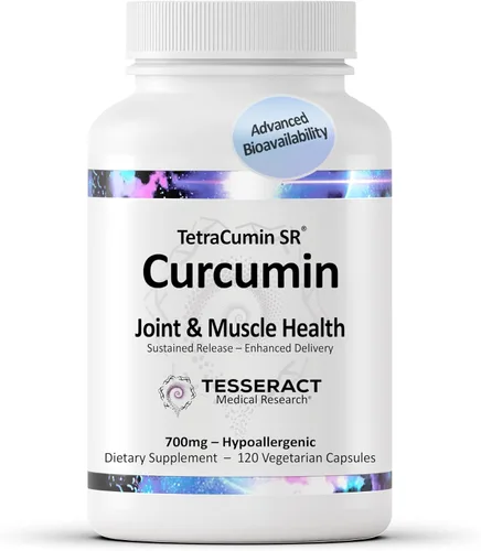 Vista 9 de TetraCumin - Suplemento de apoyo articular QR, metabolito de curcumina de cúrcuma de liberación rápida, suplementos articulares patentados