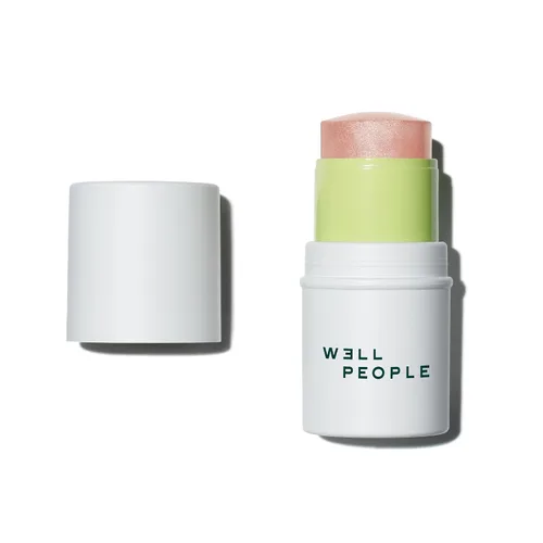 Vista 7 de Well People Iluminador en Barra Sobrenatural, Iluminador en Barra para Piel Hidratada y con Brillo Natural, Uso en Labios, Mejillas y Párpados