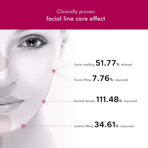 Vista 5 de Mascarilla reafirmante para adelgazar doble barbilla flacidez línea V contorno lifting cuello apriete máscara (cinturón de máscaras de suero)