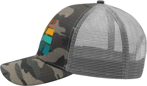 Vista 2 de Gorros de béisbol tío hombre, leyenda mito, gorra para papá, para hombre, diseño vintage, camuflados, para regalos