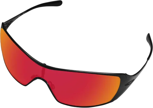 Vista 2 de Lente polarizada para gafas de sol Oakley Dart, Rojo (Fire Red Polarized)