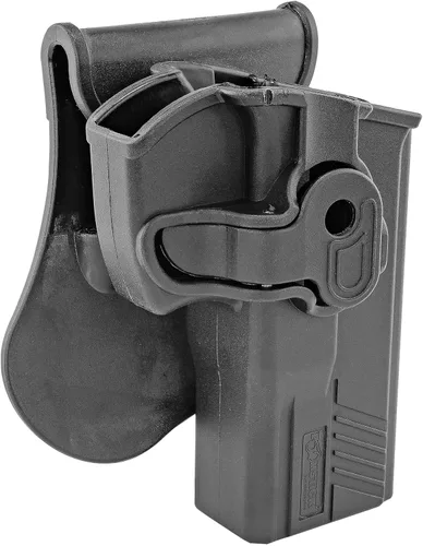 Vista 2 de BOOMSTICK Glock - Funda giratoria para remo de extracción rápida a la derecha, ajustable en 360°, compatible con modelos Taurus PT809/PT840/PT845