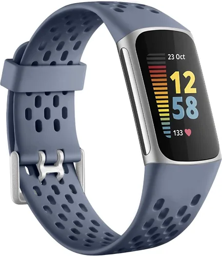 Vista 27 de Getino Bandas compatibles con Fitbit Charge, correas deportivas de repuesto ajustables transpirables suaves para Fitbit Charge 5/6, Negro