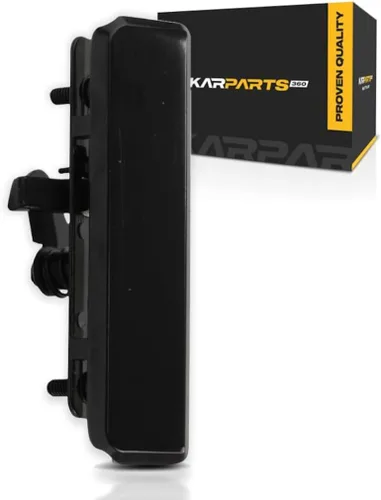 Vista 9 de KarParts360 Manija de puerta exterior para Chevy Astro 1985-2005, puerta trasera trasera, lado del conductor, color negro liso Trim: todos