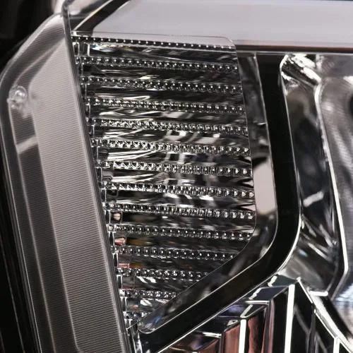Vista 7 de 7422452258250 Compatible con Toyota Tundra SR / SR5 / Limited/TRD PRO DRL 2014-2021 - Tira de luces LED con reflector ámbar