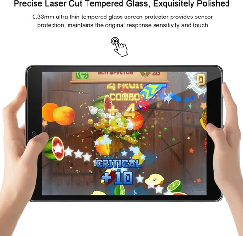 Vista 5 de SIBEITU Protector de pantalla para iPad Mini 5/4ª generación, dureza 9H, protector de película de vidrio templado de 7.9 pulgadas (paquete de 2)