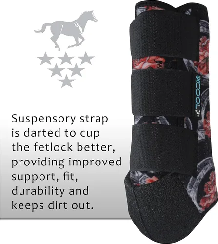 Vista 7 de Professional's Choice 2XCOOL - Botas deportivas para caballos de medicina, diseño protector y transpirable para máxima comodidad y durabilidad