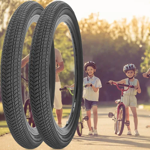 Vista 6 de Neumáticos de bicicleta de 18 "18 x 2.125 y 18 pulgadas plegable neumático de repuesto de bicicleta 2 Neumáticos