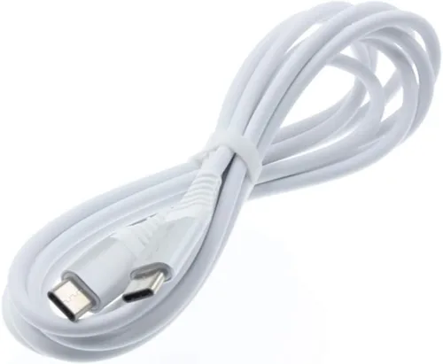 Vista 3 de Cable USB-C de 6 pies de largo, cable de carga rápida, cable de alimentación tipo C a tipo C, compatible con Samsung Galaxy S21 S22 S23 Ultra Plus Z