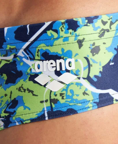 Vista 3 de Arena Traje de baño con textura de tierra para hombre