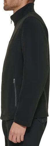 Vista 3 de Tommy Hilfiger - Chaqueta clásica con forro de vellón y cremallera frontal para hombre
