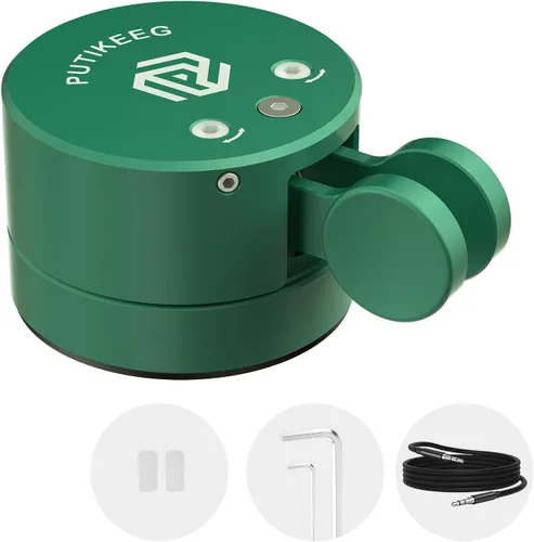 Vista 8 de Putikeeg Mini llave de código morse - CW doble paleta con base magnética, paletas de retorno magnéticas, llave Lambic Morse para radioaficionado