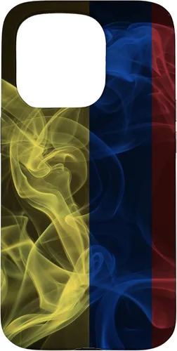 Vista 14 de Smoky Colombia Flag - Funda de orgullo colombiano para iPhone 17