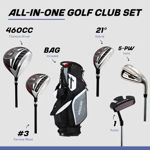 Vista 2 de Precise M5 - Juego completo de palos de golf para hombre