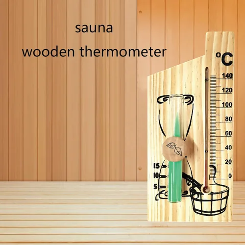 Vista 5 de ljhnba Termómetro de sauna Termómetro digital de alta precisión para sala de sauna Medidor de temperatura Medidor de temperatura Rango de medición